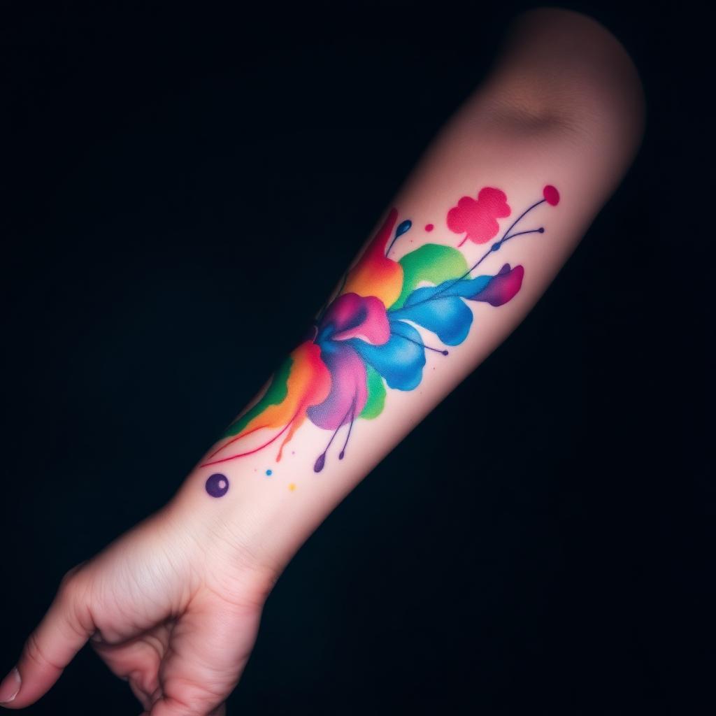Tatuaje estilo Acuarela