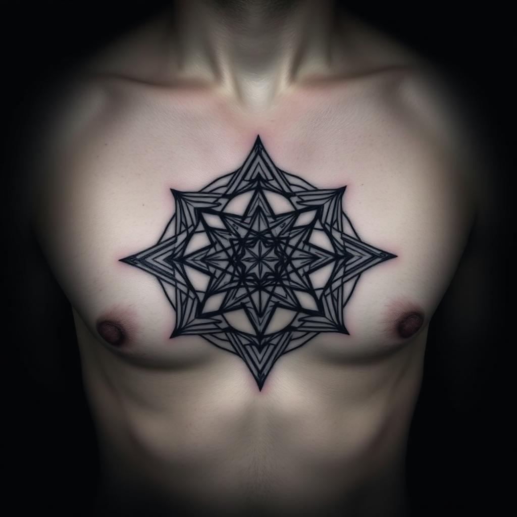 Tatuaje estilo Blackwork