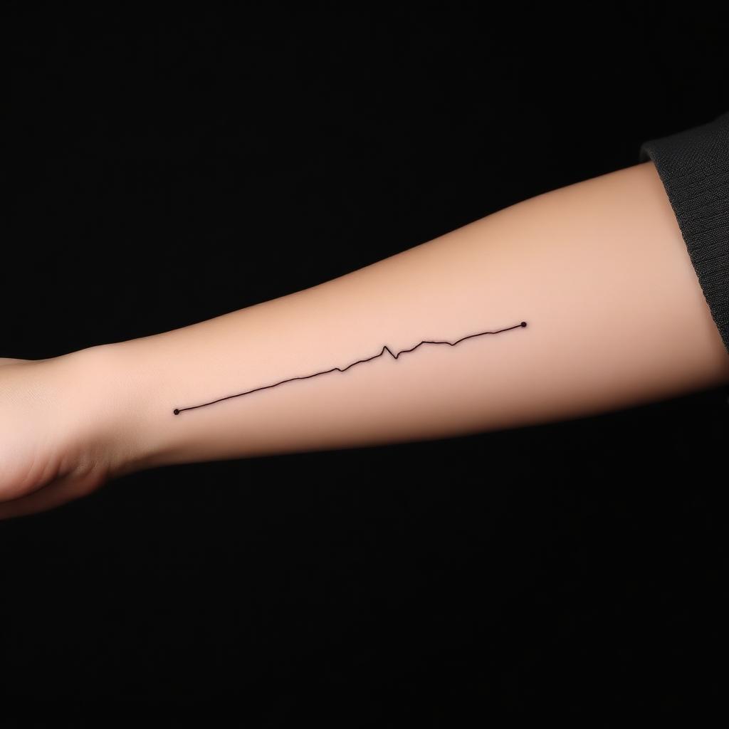 Tatuaje estilo Fine Line