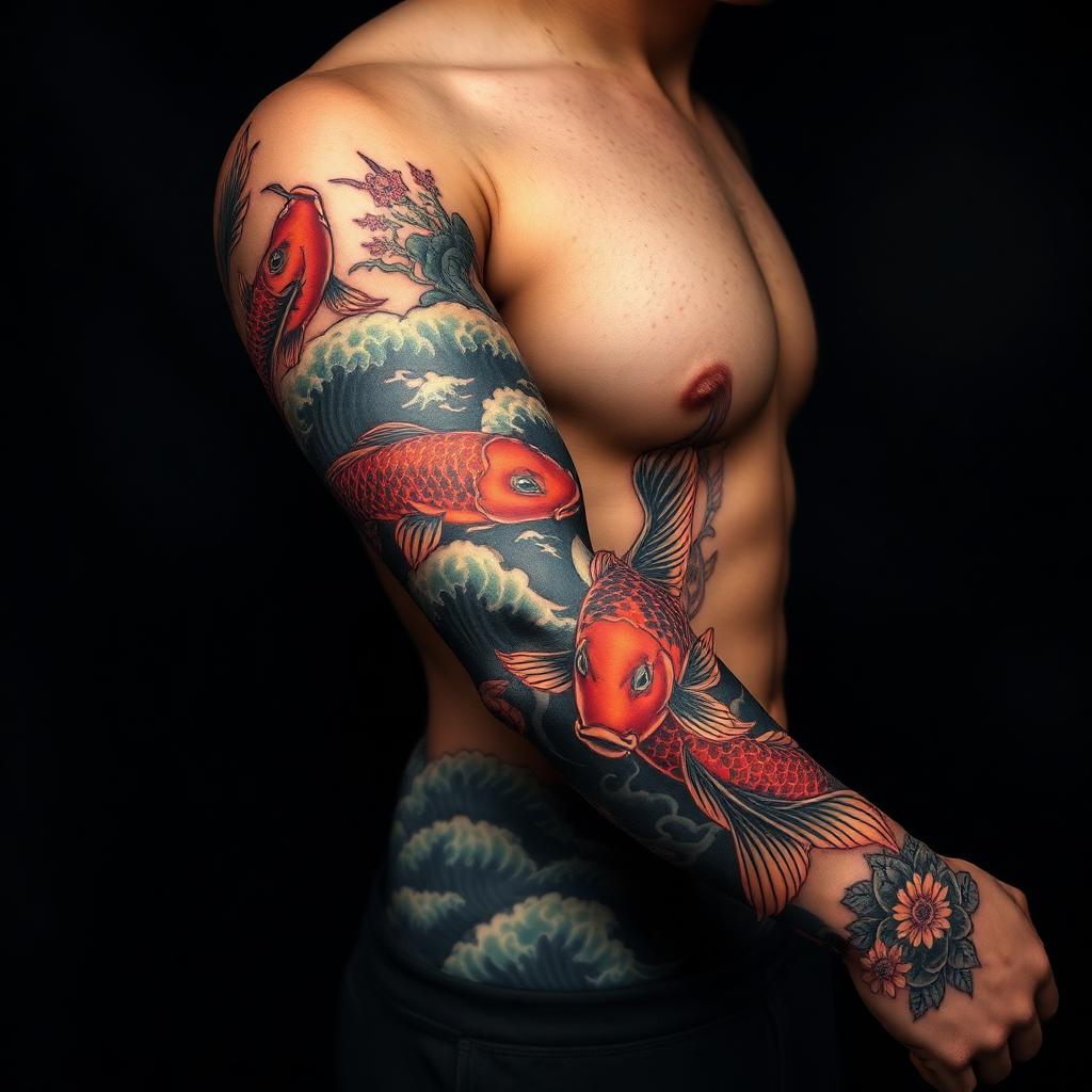 Tatuaje estilo Japonés